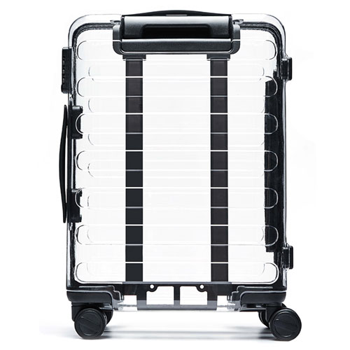 90 GOFUN Stylish Suitcase 20" Transparent
